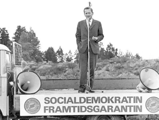 ULOF PALME, PREDIZBORNA KAMPANJA 1968.
