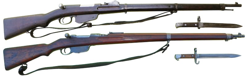 Bugarske petometne puske 8 mm Mannliche M1888 i M1895