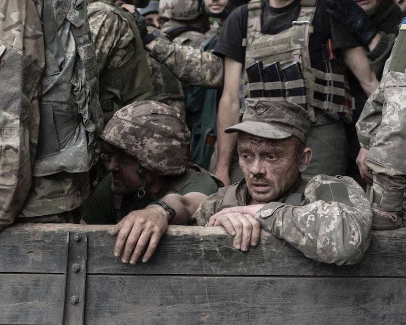 Povlacenje ukrajinske vojske