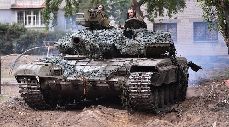 Ruski T-65BV u Severodonecku