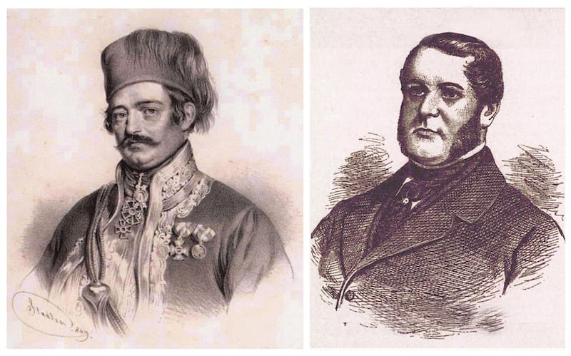 Stevan Petrović Knićanin 1849 i puškar Anton Lebeda.