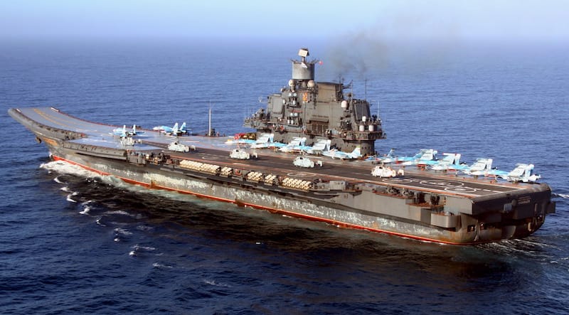 Admiral Kuznecov 2008 NORMALNI RASPORED