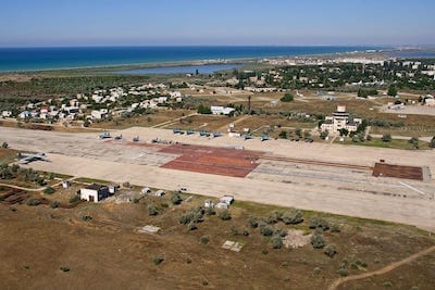Aerodrom ''Saki'' kraj Novofedorovke.