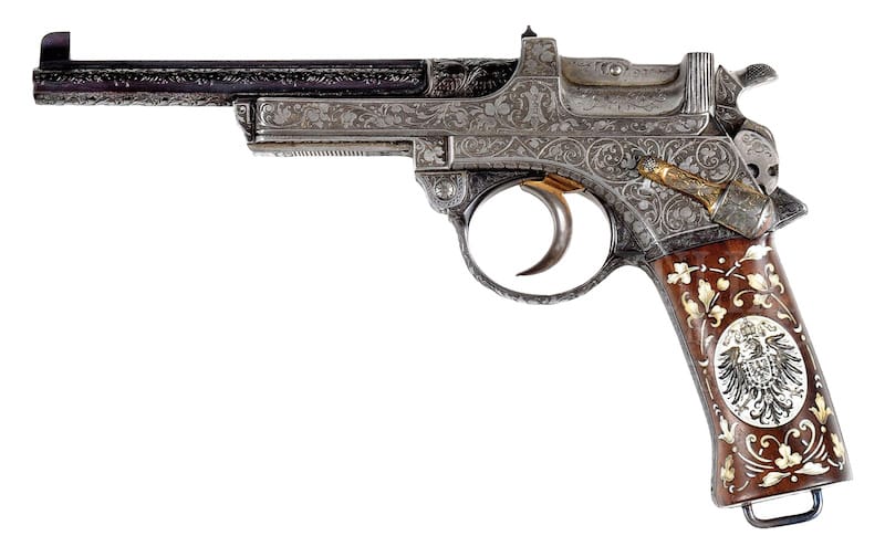 Mannlicher M1900 Tip II -poklon caru Vilhlmu II
