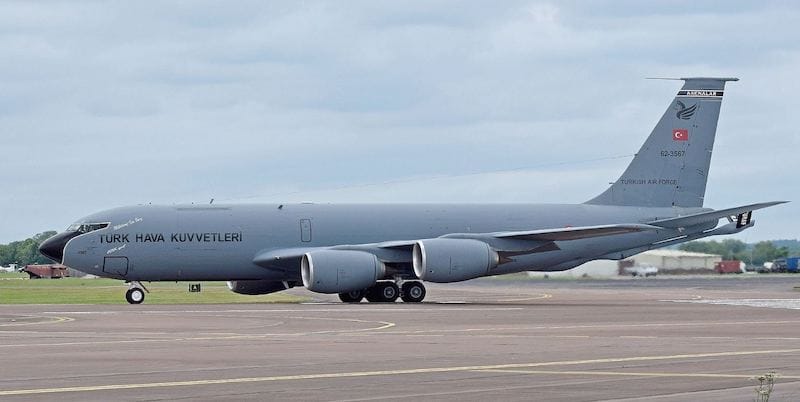 Boeing KC-135R Stratotanker ( code 62–3567) U ENGLESKOJ