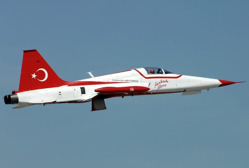 CANADSKI NF-5A FREEDOM FIGHTER U NAORUŽANJU TURSKECa nadair_NF-5A_Freedom_Fight er,_Turkey_-_Air_Force