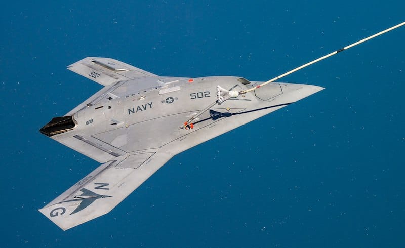 X-47B DOPUNA U LETU