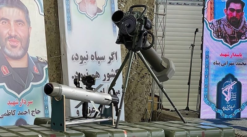 Iranska replika izraelske rakete SPIKE u Ukrajini