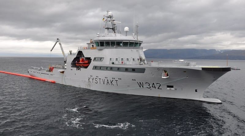 Norveška poslala brod KV Sortland da čuva gasnu platformu u Severnom moru