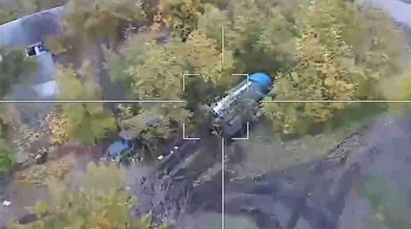 lancet kamikaza dron unistava ukrajinski pvo sistem buk m1