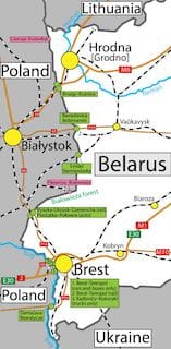savremeni ''zid'' radi sprecavanja kretanj a migranata izmeĐu belorusije i poljske