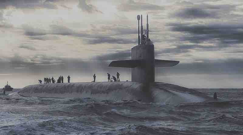 americka nuklearna podmornica rhode island stigla u mediteran naoruzana interkontinentalnim raketama