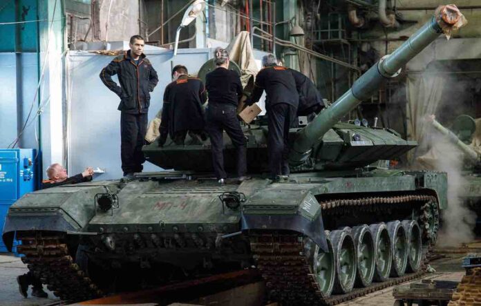 dvesta tenkova t 90m upuceni ka ukrajinskoj liniji fronta