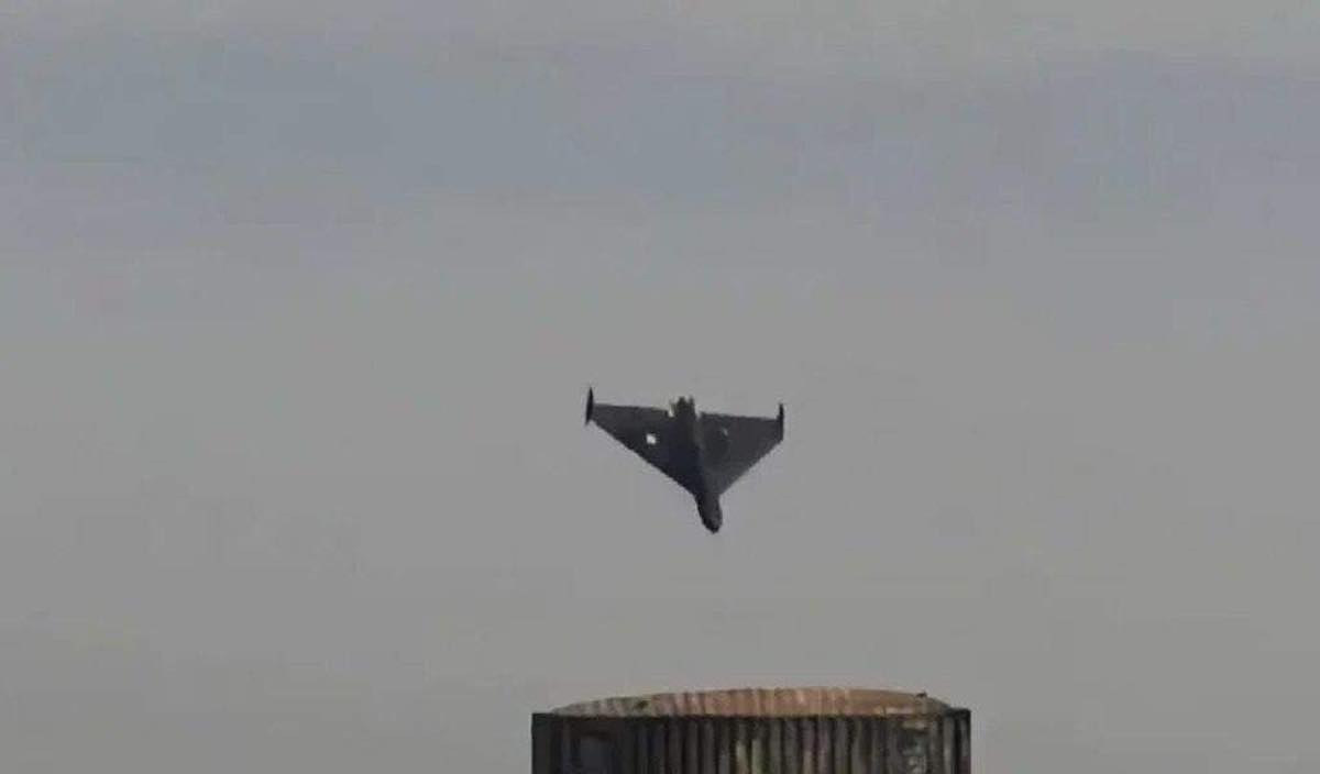 probijen metkom kamikaza dron geran 2 nastavio da leti