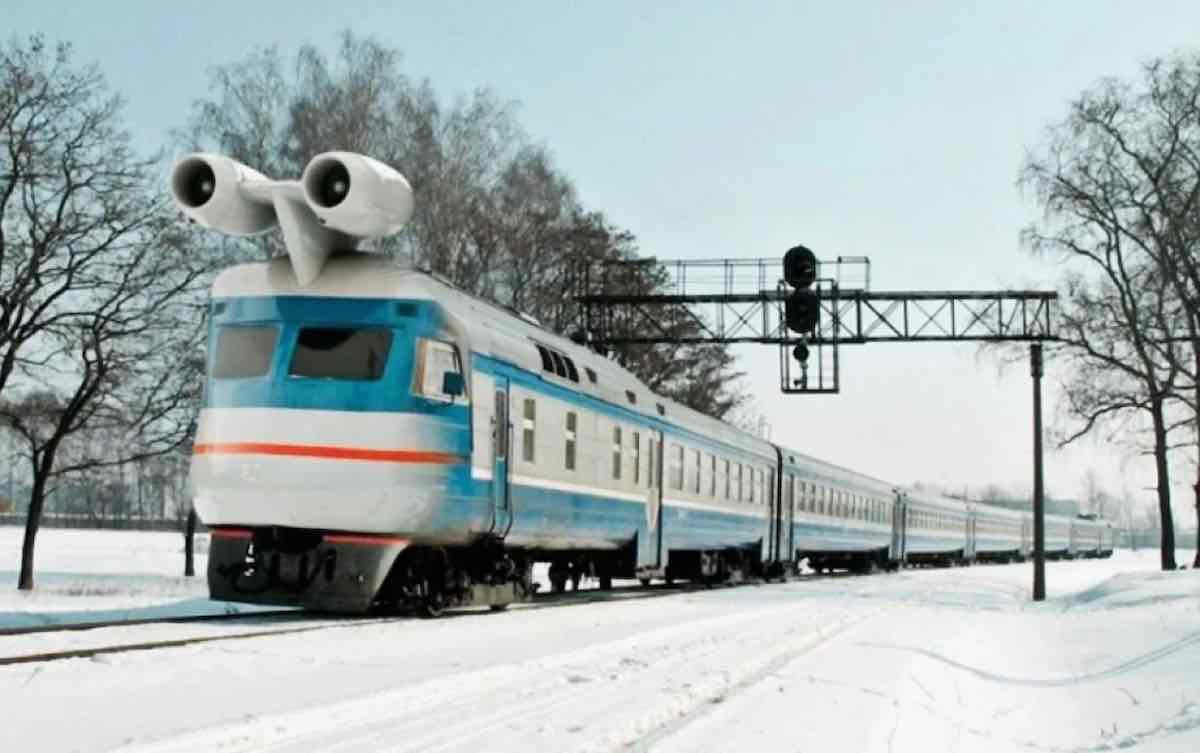sovjetski voz na mlazni pogon