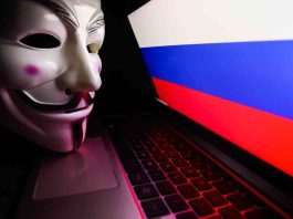 haker ruska zastava