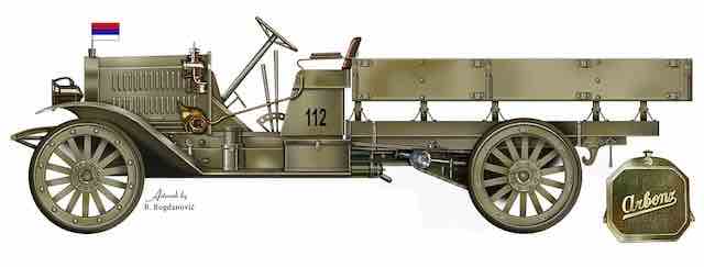 kamion svajcarske kompanije arbenc 19081909