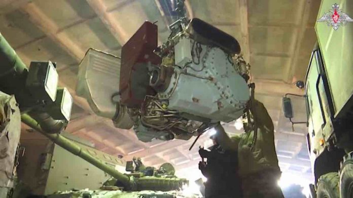 snimak-remonta-ruskih-gusenicara-u-zoni-svo snimak remonta ruskih gusenicara u zoni svo