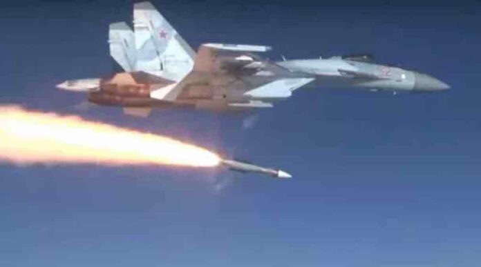 video ruski su 35s naoruzan hipersonicnim raketama