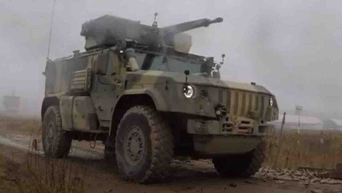 KAMAZ Tajfun-VDV na forntu kamaz tajfun vdv na forntu