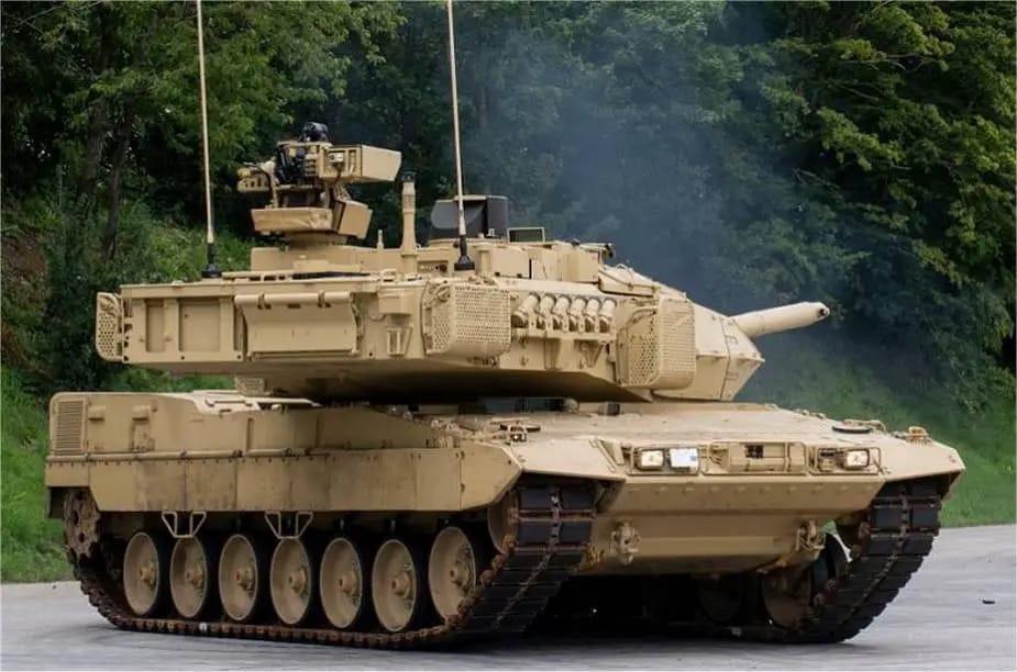 prototip tenka leopard 2a7hu za madarsku vojsku na osnovu kojeg ce biti kreirana modifikacija leopard 2a8