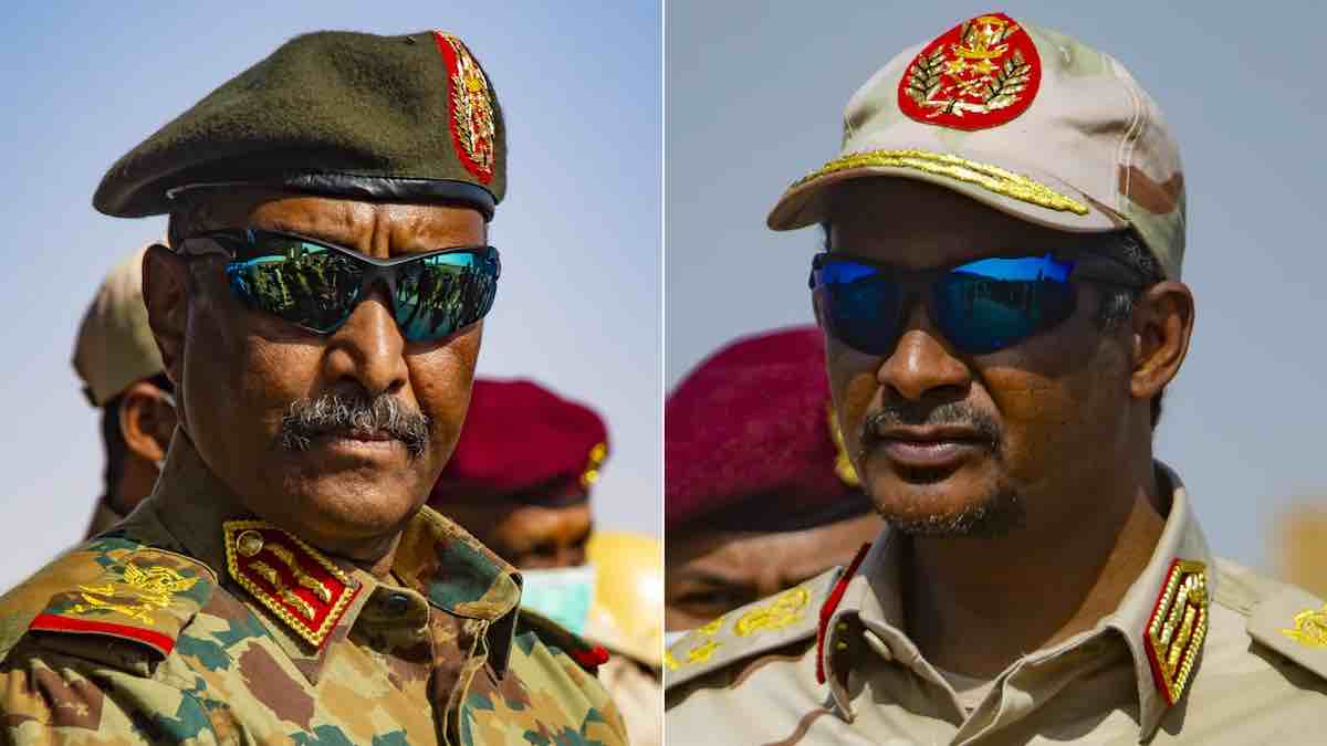 sudan bitka dvojice generala