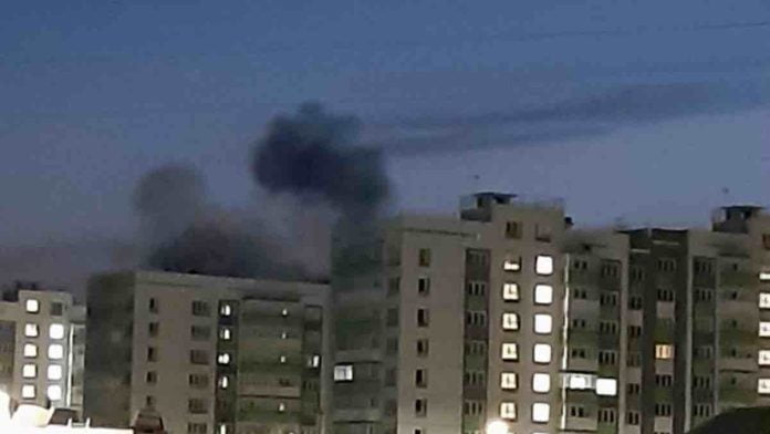 eksplozije u blizini starog aerodroma u marijupolju