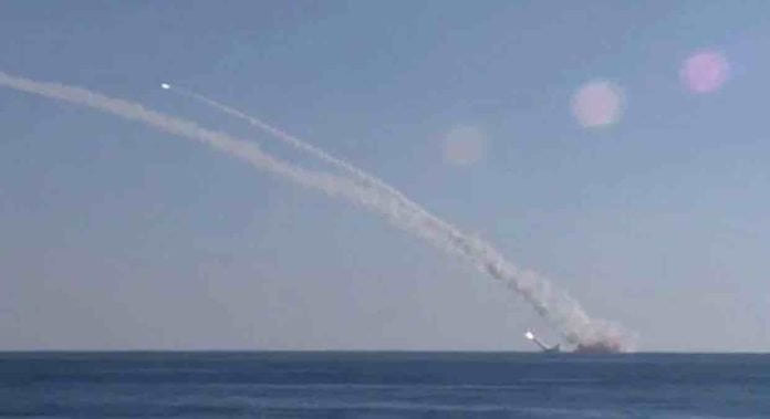 kalibar ispaljen sa brodova