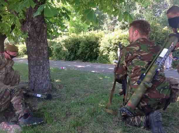 proruski ukrajinci sa mro a lanserima