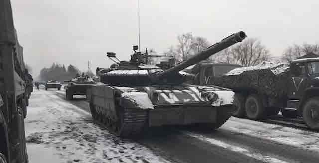 ruski tenkovi u kijevskoj oblasti 1
