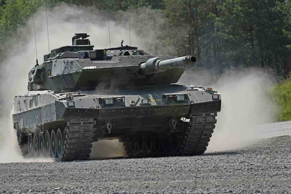 stridsvagn 122 svedska verzija leopard 2a5