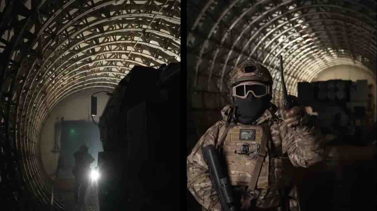 ukrajinci pokazali podzemnu bazu za himars