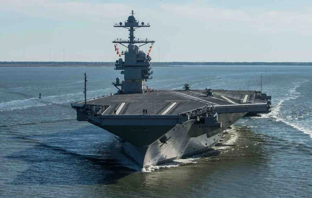 nosac aviona uss gerald r. ford