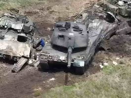 uništeni tenkovi u pravcu zaporožja