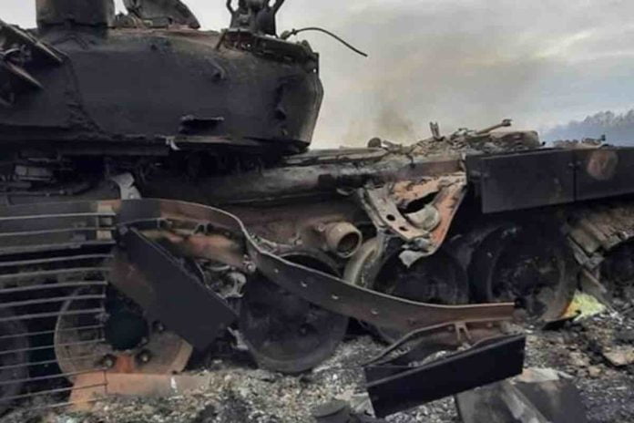 za dva sata borbi u pravcu zaporozja osu izgubile 30 tenkova 11 borbenih vozila pesadije