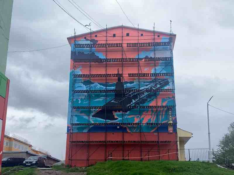 mural podmornice los andeles u gadzijevu