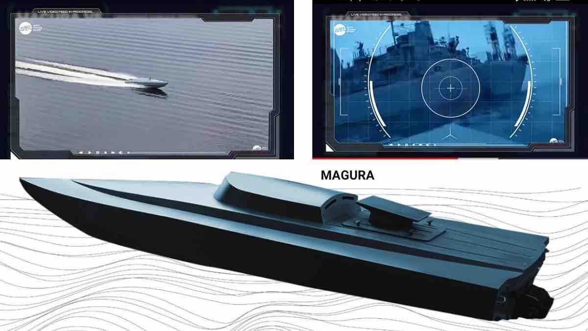 ukrajinska odbrambena industrija predstavila novi pomorski borbeni dron magura v5
