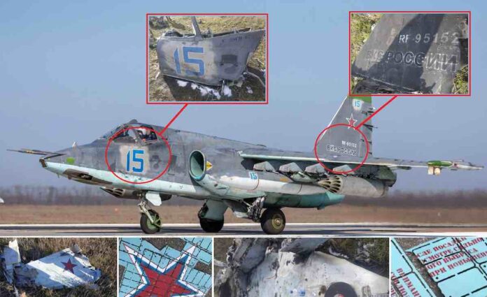 ruski jurišni avion su 25, ukrajinci transformisali u suvenire i privezke