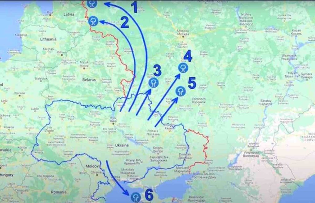 sinoc smo bili svedoci najveceg napada ukrajinskih bespilotnih letelica na rusiju sa eksplozijama prijavljenim u 7 regiona