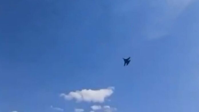 su 30 neposredno pred pad u kalinjingradskoj oblasti