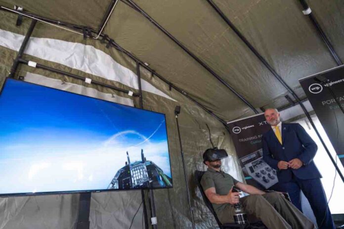 zelenski se igra u simulatoru