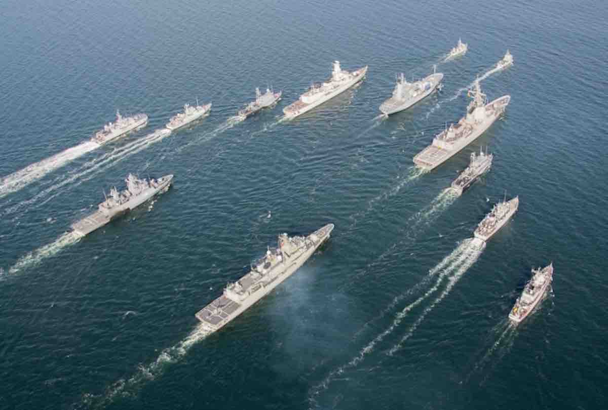 demonstracija moci nato u baltickom moru 30 ratnih brodova 3.200 vojnika 14 zemalja