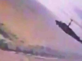 fpv dron u napadu na jurišni helikopter ka 52