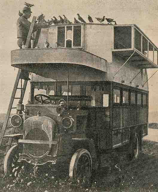 francuski golubarnik autobus jesen 1916