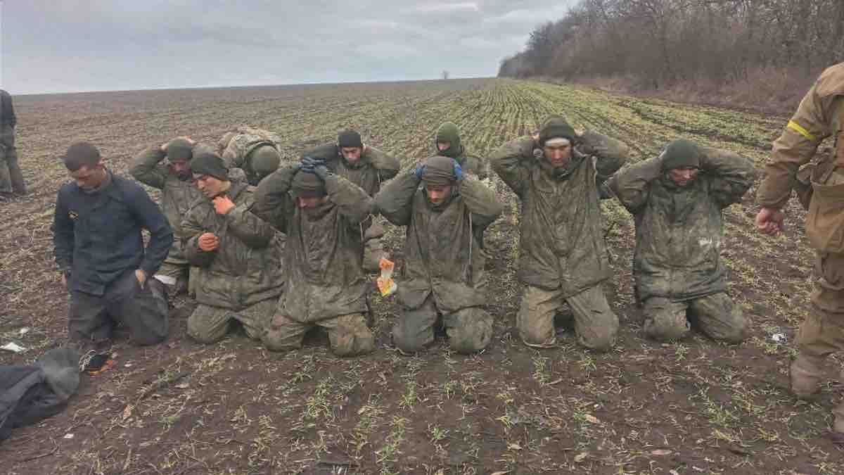 ratni zarobljenici u ukrajini