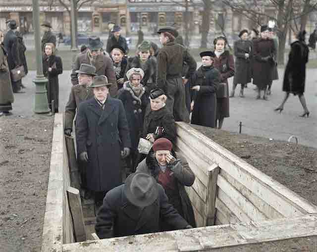 skloniste u helsinkiju za vreme zimskog rata