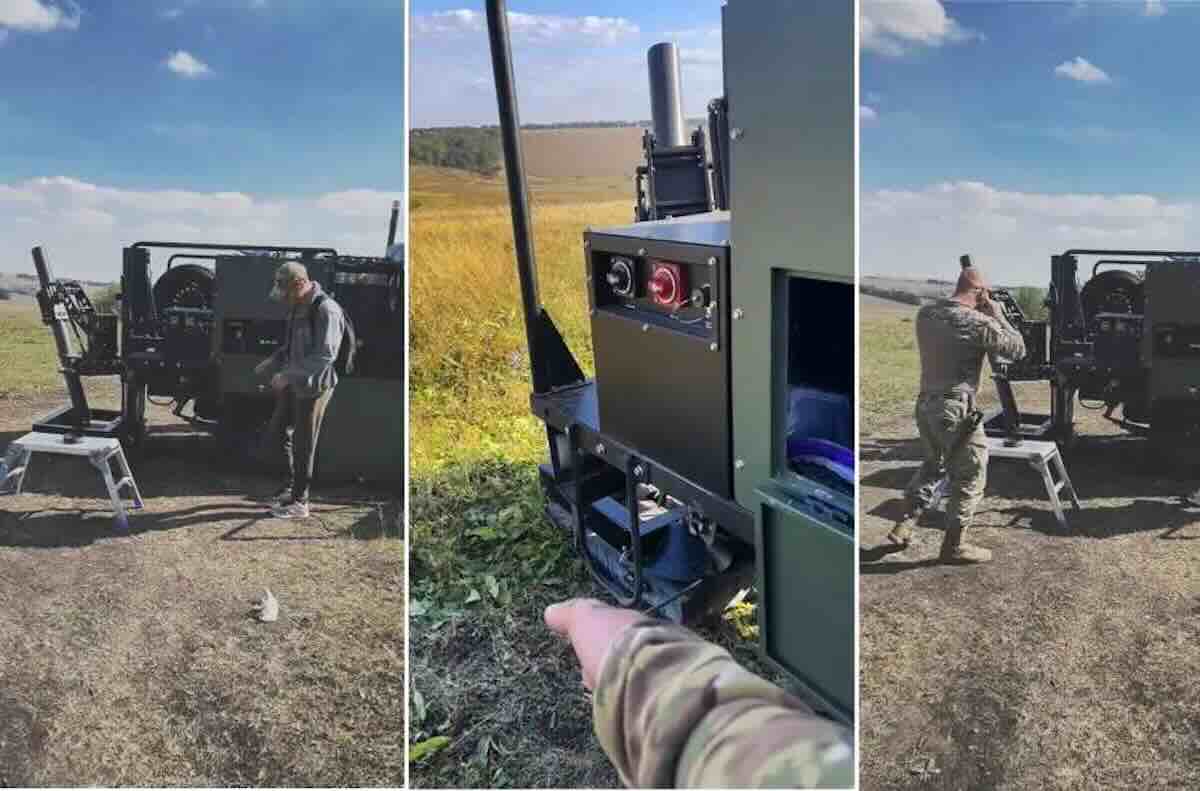 ukrajinci vezbaju sa 120mm scorpion mobilnim minobacacem