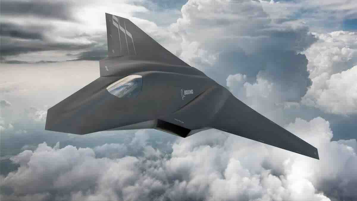 ilustracija prikazuje koncept buduceg lovca ratnog vazduhoplovstva sad poznatog kao next generation air dominance boing