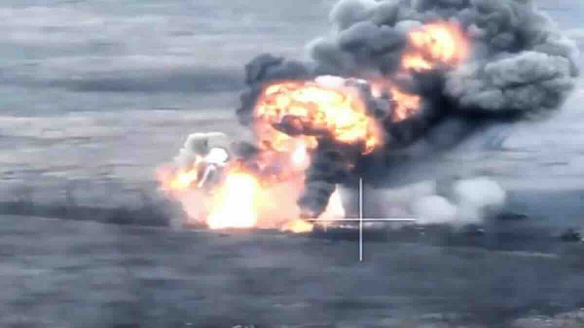 ukrajinski t 72m1 spektakularno eksplodirao kod rabotina