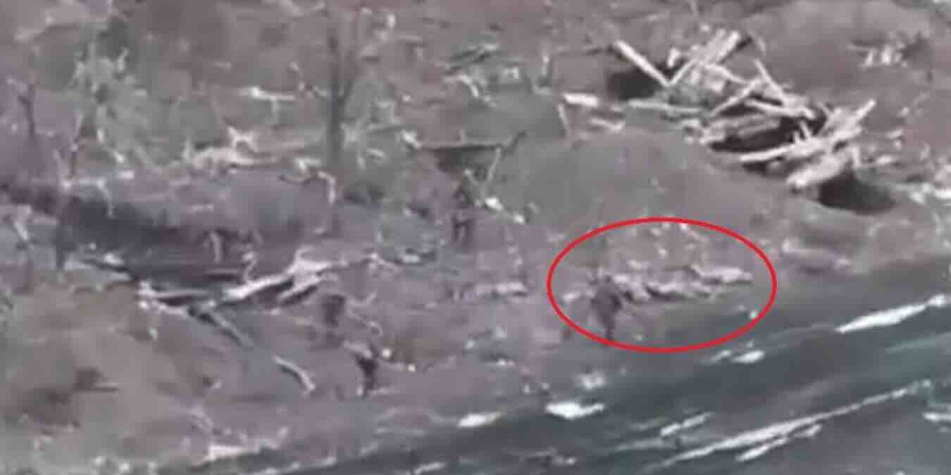 video „hladnokrvna egzekucija tri ukrajinska vojnika od strane rusa u rabotinu tvrdi kijev